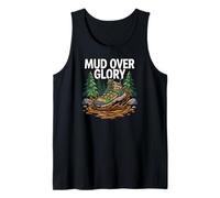 Hiking Trail Trekking Mud Over Glory Boot Tank Top