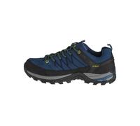 CMP Rigel Low Trekking Shoes Wp Blue Ink-Yellow Fluo UK 10.5