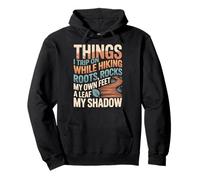 Hiking Trip Hazards Roots Rocks Feet And Shadows - Pullover Hoodie