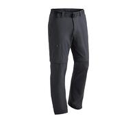 maier sports Tajo, Men's Hiking Trousers, Water-Repellent Outdoor Trousers for Trekking and Hiking, Handy T-Zip-Off Function, PFC-Free, mSTRETCH pro 4 & dryprotec Black