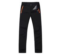 Hiking Trousers Mens Lightweight Walking Trousers for Men UK Quick Dry Windproof Sweatpants Breathable Jogging Pants Straight Relaxed Mountaineering Training Pants with Zipper Pocket