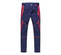 Hiking Trousers Mens Stretch - Waterproof Work Trousers Lightweight Jogging Bottoms Sweatpants - Elasticated Waist Drawstring Combat Trousers - Slim Fit Cargo Trousers Lounge Trousers Purple
