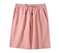 Hiking trousers women's short, stylish shorts with straight leg for loose fit, plain casual five-lace women's shorts