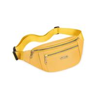 Hiking Waist Packs Women Mobile Phone Bag Large Capacity Chest Shoulder Bag Multifunctional Chest(Yellow)