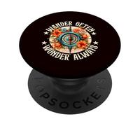 Hiking - Wander Often Wonder Always PopSockets Adhesive PopGrip