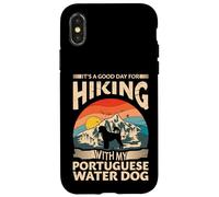Hiking with My Portuguese Water Dog | Retro Case for iPhone X/XS
