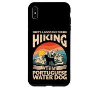 Hiking with My Portuguese Water Dog | Retro Case for iPhone XS Max