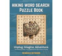Hiking Word Search Puzzle Book: 100 Hiking Puzzles (Great Outdoors Word Search Puzzles)