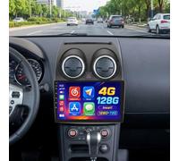 Hikity 4+128G Android Car Stereo for Nissan Qashqai 2006-2016, 9”Incell Touchscreen Radio with Wireless CarPlay, Android Auto, Bluetooth5.0, GPS Navigation, 5G WiFi, FM, RDS,SWC + AHD Backup Camera