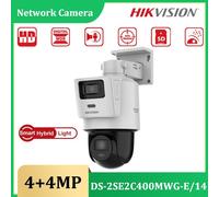 Hikivsion TandemVu 4+4MP DS-2SE2C400MWG-E/14 PT 2Way Audio Camera Smart Light
