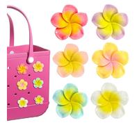 Hikkcos Bow Charms for Bogg Bag Insert Totes Bags Accessories for Women Mother Lady Beach Beach Pool Party Essentials