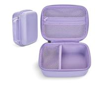 Hikkon Kids Camera Case Compatible for Hangrui/Dylanto/GREENKINDER/GKTZ/Gofunly/HiMont Digital Camera Toy,Portable Instant Camera Storage Holder Organizer Bag (Case Only) - Purple
