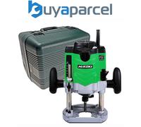 HiKOKI 110v M12VEL 1/2in 65mm Plunge Router Variable Speed 1570W Cased HIKM12VEL