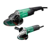 Hikoki 110V Twin Pack G12Stx G23St 230mm 9" & 115mm 4.5" Angle Grinder Hitachi