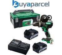 HiKOKI 18V 36V Brushless Combi Drill Cordless Multi Volt RFC 140Nm X2 5ah + Case