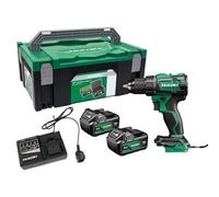 HiKOKI DV18DEJFZ 18V Cordless Hammer Drill with 2 Batteries, Charger & case