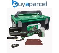 HiKOKI CV18DMAW2Z 18V Brushless Starlock Max Multi Tool Body Only with Case