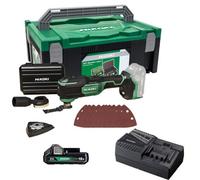 Hikoki 18V Starlock Max Brushless Multitool + Accessories + 2Ah Battery Cv18Dma