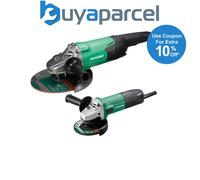 HiKOKI G12STX/G23ST twin pack grinders Angle, 230 Volt Version, 230mm 9"