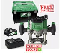 HiKOKI M3612DAJPZ MultiVolt 18/36V 1/2" Cordless Router - with 1 x 2.5Ah Batteries