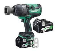 hiKoki 36V Multivolt Impact Wrench 1/2" Square Drive - 2 x 5.0Ah