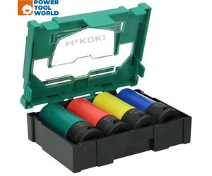 HiKOKI 40030039 Impact Socket Wheel Nut Set x4 Pcs