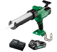 Hikoki AC18DAW4Z 18V Cordless 300ml Caulking Gun 1 x 2.0Ah Battery & Charger