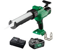 Hikoki AC18DAW4Z 18V Cordless 300ml Caulking Gun 1 x 5.0Ah Battery & Charger