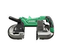 HIKOKI Akku Bandsäge CB3612DA (18V, Brushless Motor, Blattgeschwindigkeit: 1,0-3,2 m/min, Bandabmessung LxHxB: 1.140x12,5x0,5 mm) Plus Zubehör, OHNE Akku, Ladegerät und Transportkoffer.