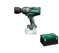 HIKOKI Akku Schlagschrauber WR36DFW2Z, Bolzen und Muttern: M12-M36 (36V, Brushless, Max. Lösemoment: 2400 Nm, Werkzeugaufnahme: 3/4 Zoll Außenvierkant, Schlagschrauben) Lieferumfang: 1 HSCIII Koffer.