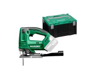 HiKOKI Akku-Stichsäge CJ18DA (18V Li-Ion, 26mm Hubhöhe, max 45° Schrägschnitte, 4-stufige Pendelhubfunktion, Werkzeuglose Sägeblattaufnahme, Regelelektronik, LED, im Transportkoffer,)