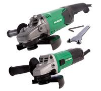 HIKOKI Angle Grinder 240V TWIN PACK 115MM 4.5" & 230MM 9" G23ST & G12STX