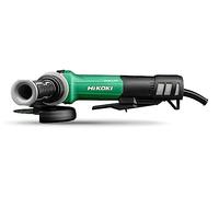HIKOKI Angle Grinder G13BYEQ2, Sanding Discs Diameter: 125 mm (240 V, Power Consumption: 1320 W, Idle Speed: 10,000 RPM, Drive Spindle: M14, Brushless, Restart Protection) Accessories in Box