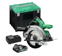 HiKOKI C1806DAW2Z 18V 165mm Circular Saw With 1 x 2.0Ah Battery Charger & Case