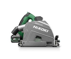 HiKOKI C3606DPAjVZ Cordless Plunge Cut Saw, 165mm Blade, Aluminum Die Cast, 36V Brushless Motor, Guide Rail Compatible, 390x200x270mm