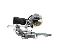 HiKOKI C8FSE Slide Compound Mitre Saw 216mm / 8. 1/2 Inch with 2 Blades 110V