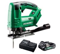 Hikoki CJ18DAW2Z 18V Cordless Top Handle Jigsaw with 1 x 2.0Ah Battery & Charger