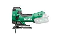 HiKOKI CJ18DBW4Z 18V Cordless Barrel Grip Jigsaw - 135 mm Cutting Capacity for Accurate cuts, Body Only in Carton Box