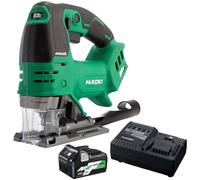 Hikoki CJ36DAJ3Z 36V Brushless Jigsaw with 1 x 2.5Ah/5.0Ah Battery & Charger