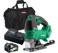 Hikoki CJ36DAJ3Z 36V Brushless Jigsaw with 1 x 2.5Ah/5.0Ah Battery Charger & Bag