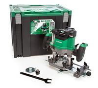 HiKOKI Cordless Router M3612DAJ2Z 36 V Brushless 50 mm Plunge Router with 6, 8 and 12 mm Collet Chuck for Maximum Flexibility