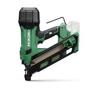 HiKOKI Cordless Strip Nailer 34° - 18V 50-90mm Nails - Compact, Lightweight, Powerful, LED Light, Brushless Motor, Air Spring Drive, Tool-Free Depth Adjustment - Includes System Case