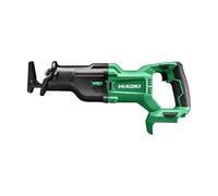 HiKOKI CR18DBW4Z 18V Cordless Reciprocating Saw with Orbital Mode | Toolfree Blade Change, Orbital on/off - extra cutting speed, Variable Speed Trigger, Counter Balanced Metal Gear Housing, LED