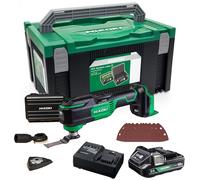 Hikoki CV18DAW2Z 18V Brushless Multi Tool with 1 x 2.0Ah Battery Charger & Case