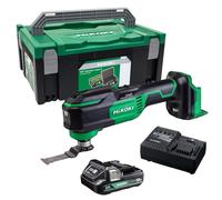 HiKOKI CV18DMAW2Z 18V Brushless Starlock Max Multi Tool 1 x 2Ah Battery Charger