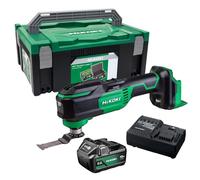 HiKOKI CV18DMAW2Z 18V Brushless Starlock Max Multi Tool 1 x 5Ah Battery Charger