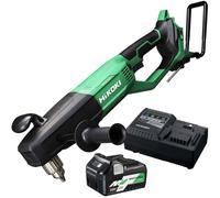 Hikoki D36DYAW4Z 36V Brushless Angle Drill with 1 x 2.5Ah/5.0Ah Battery Charger