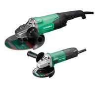 Hikoki Angle Grinders G12STX/G23ST Twin Pack 110V