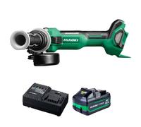 Hikoki G1812DAW4Z 18V Brushless Angle Grinder 1 x 4.0Ah/8.0Ah Battery & Charger