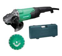Hikoki G23St Cd - J1 G23Stcd/j1 Angle Grinder 230mm Diamond Blade & Case 2000W 240V Hikg23Stcd